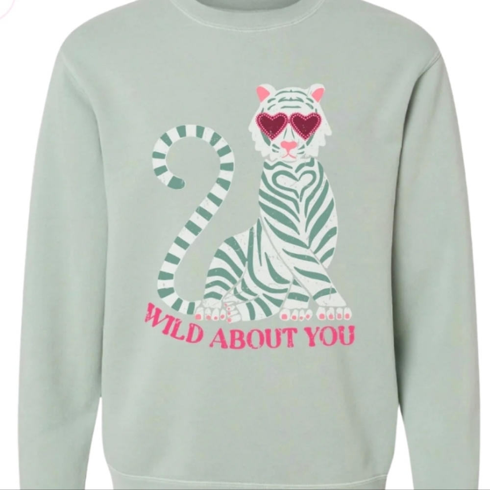 Living Fully- Wild About You sweatshirt